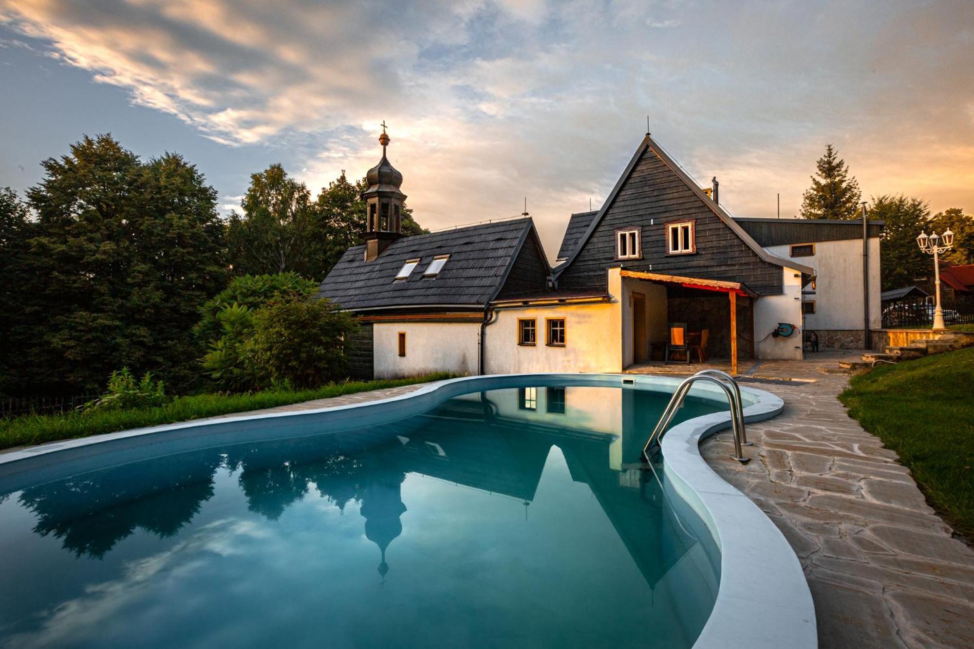 Chata Zvonecek Jiretin pod Jedlovou Exterior photo